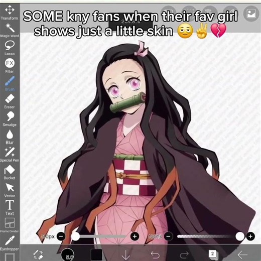 I get it with mitsuris chest or kanaos skirt getting shorter ✌️ || #kny #demonslayer #kimetsunoyaiba