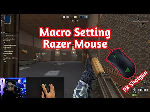 Setting Macro Mouse Razer Shotgun Point Blank