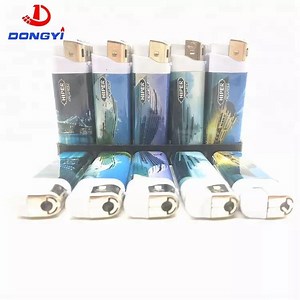 [Hot Item] Plastic Cigarette Electronic Disposable Refillable Lighter