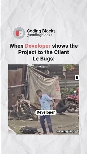 Situation of every Developer | Who else can relate | Coding Blocks! #code #codingblocks #developer