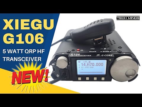 XIEGU G106 - 5 WATT QRP HF TRANSCEIVER