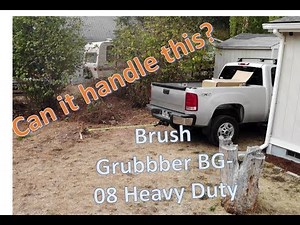 Brush Grubber Stump Puller BG 08