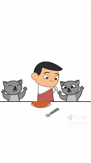 Cat burps #MicroShorTik #animation #meme #funny