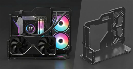 GEEEK opens EXO 1 pre-orders for open-air microATX builds, costs $69 - VideoCardz.com