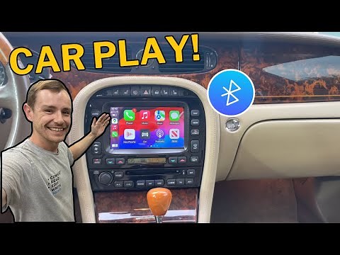 I Installed OEM Car Play, Wifi, and Bluetooth into my Jaguar XJ!