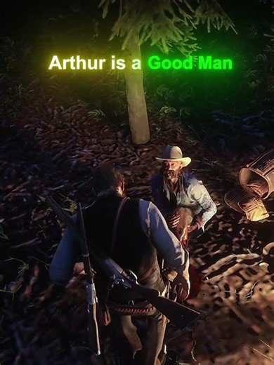 Good man arthur doing bad stuff #gaming #arthurmorgan #rdr2 #reddeadredemption2