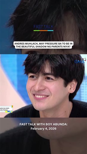 Andres Muhlach: Pinasok ang Showbiz sa Fast Talk