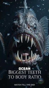 Fangtooth Fish: The Deep Sea Monster With the Biggest Teeth! 😱🦷