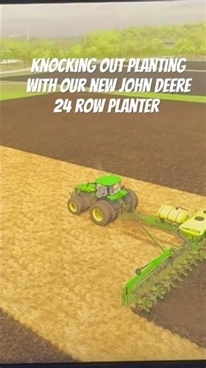 New 24 Row Planter #farming #fs22 #planting