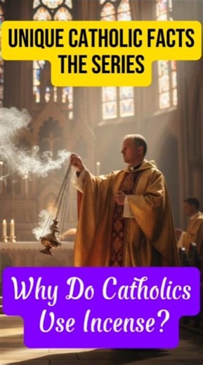 Why Do Catholics Use Incense? | Unique Catholic Facts#shorts