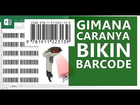 Cara Membuat Barcode di Excel