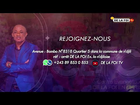 ECOLE DE LA FOI DU Lundi 19/ 02/2024