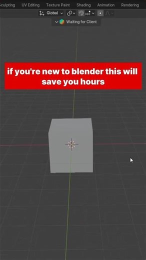 Blender G Key Trick You MUST Know 🔥#blender