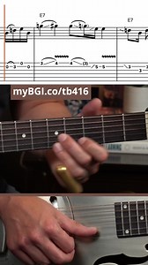 Leverage chord tones to create a sweet slide solo like this one in Open E tuning (EBEG#BE). Full lesson ➡ https://myBGI.co/tb416 #slideguitar #opene #bluesguitar #resonator | Blues Guitar Institute