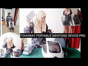FOHOWAY Portable Wentong Device PRO | Complete Demo, Benefits & How It Works . By Ayesha siddiqa 