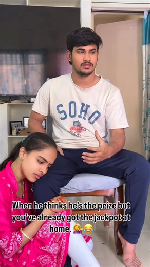 Ponumamti Peddiraju on Instagram: "Property vs. Peace of Mind 😅🤣 1. Telugu Comedy 2. Marriage Humors 3. Independent Girl 4. Relatable Reels 5. Plot Twist #TeluguComedy #MarriageLife #SingleLife #funnyreels #rajudeviforever"