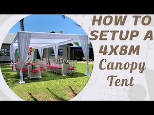 DIY 4x8 Canopy Tent