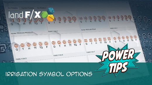 Power Tip: Irrigation Symbol Options