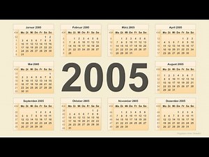 Kalender 2005