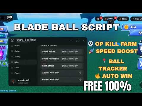 🔥 FREE 2026 Blade Ball Script (NO KEY) | Auto Parry, Auto Spam, Skin Changer, AI Play | Mobile & PC