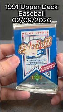 Packed Full Of Hall Of Fame Players In This 1991 Upper Deck 02 09 2026 - Ripping Wax With Dusk