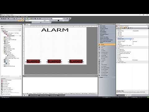Pixsys LogicLab / Movicon tutorial n. 8 - Alarm Management (ENG)