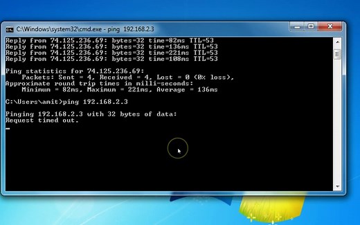 How to use Ping Tool-check whether your Internet Connection is working or not|Test Internet Connecti