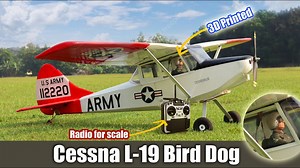 Build a Cessna L-19 'Bird Dog' RC plane from foam – step-by-step guide
