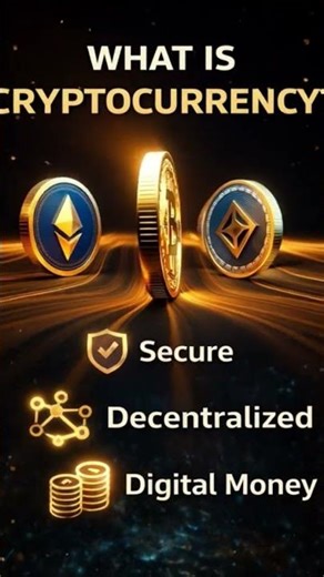 What Is Cryptocurrency? Explained in 60 Seconds 🚀 (Beginner Guide)