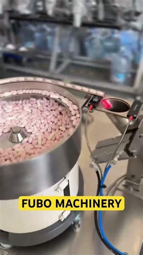 Tablet sorting counting packaging machine #fubomachinery