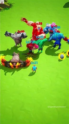 Age of Apes Ads Review New Level 🍌🐵Battle for Bananas #gaming #games #fortnite