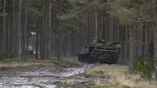 161K views · 2.7K reactions | Leopard 1 Wisent ARV roaring in to the forest with it's 1000 hp 2019 | MilPics | Facebook