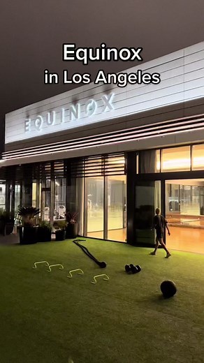 Same experience. Different locations. #Equinox #NewYorkCity #LosAngeles #Architecture #GymTok #Fitness