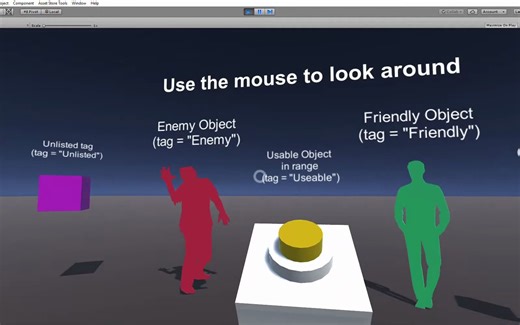 Unity插件 – 动态十字线颜色变化 Dynamic Crosshair Color Change