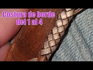 Mexican Round Edge Lacing