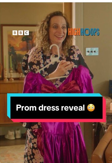 Would you rock your mum’s dress to prom? 👀👗 #CBBC #HighHoops