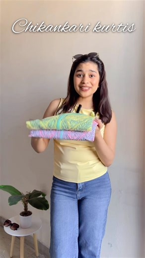 Comment for the Links. 🩷🤍 #chikankarikurti #chikankarisuit #chikankari #kurtihaul #ytshorts #yt