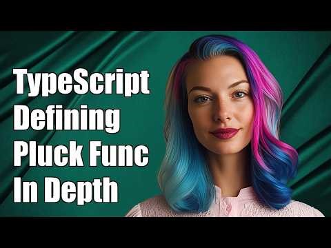 TypeScript definition for pluck