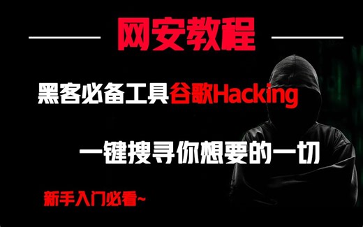 黑客必备工具谷歌Hacking，一键搜寻你想要的一切