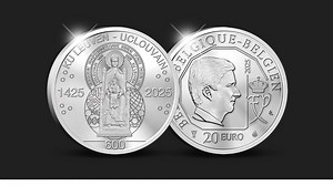 Une pièce commémorative en argent pour célébrer les 600 ans de l’UCLouvain et de la KU Leuven - RTBF Actus