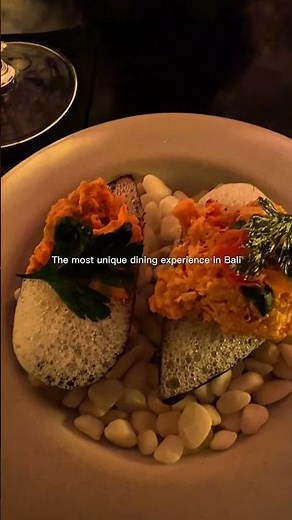 Most unique dining experience in Bali: The cave by Chef Ryan Clift at The edge