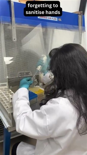 Bad lab practices😂 #microbiologylab #shortsfeed