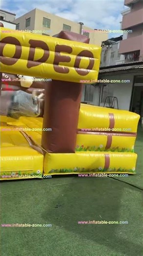 Inflatable Sports Games Hire Rodeo Bull Inflatable Electronic Bull Mechanical Bull #inflatablefun