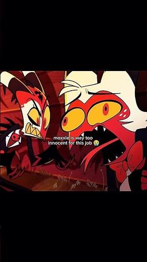 Moxxie being Moxxie 😭♥️ #helluvaboss #hellaverse #hazbinhotel