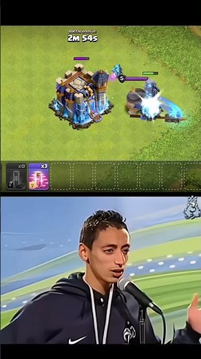 TH 18 Defence So Weak 😂 New totem spell 😂😂 #clashofclans #coc #newupdate #gaming #shorts