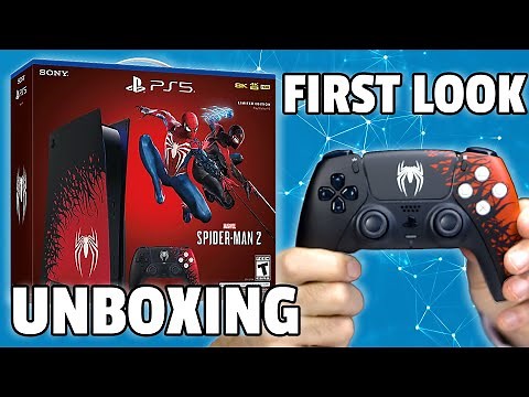 Unboxing Marvel’s Spider-Man 2 Limited Edition Playstation 5 Bundle