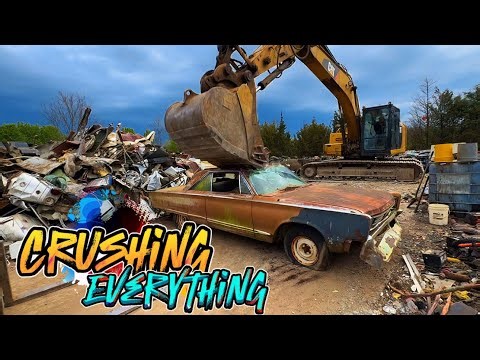 Crushing Some Classic Cars & A Whole Lot More