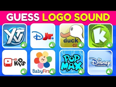 Guess The Cartoon TV Channel Logo Sound 🔊📺 Ytv, Disney Junior, Baby First, Disney Channel