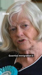 "What is essential immigration?" We asked Reform UK's Ann Widdecombe about the party's immigration policy. Keep across what all the parties are saying here ➡️ bbc.in/4bMtBFK | BBC Wiltshire