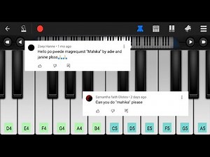 Mahika - Adie and Janine Berdin • Perfect Piano App • Tutorial